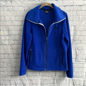 New balance‎ blue fleece zip up jacket women’s size size small